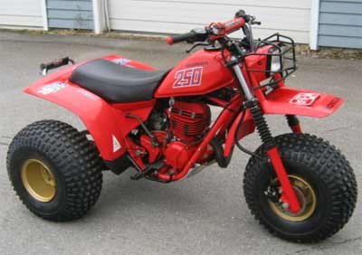 Honda ATC 250R history