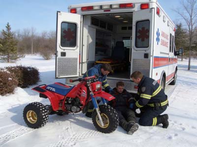 ATC250R throttle accident